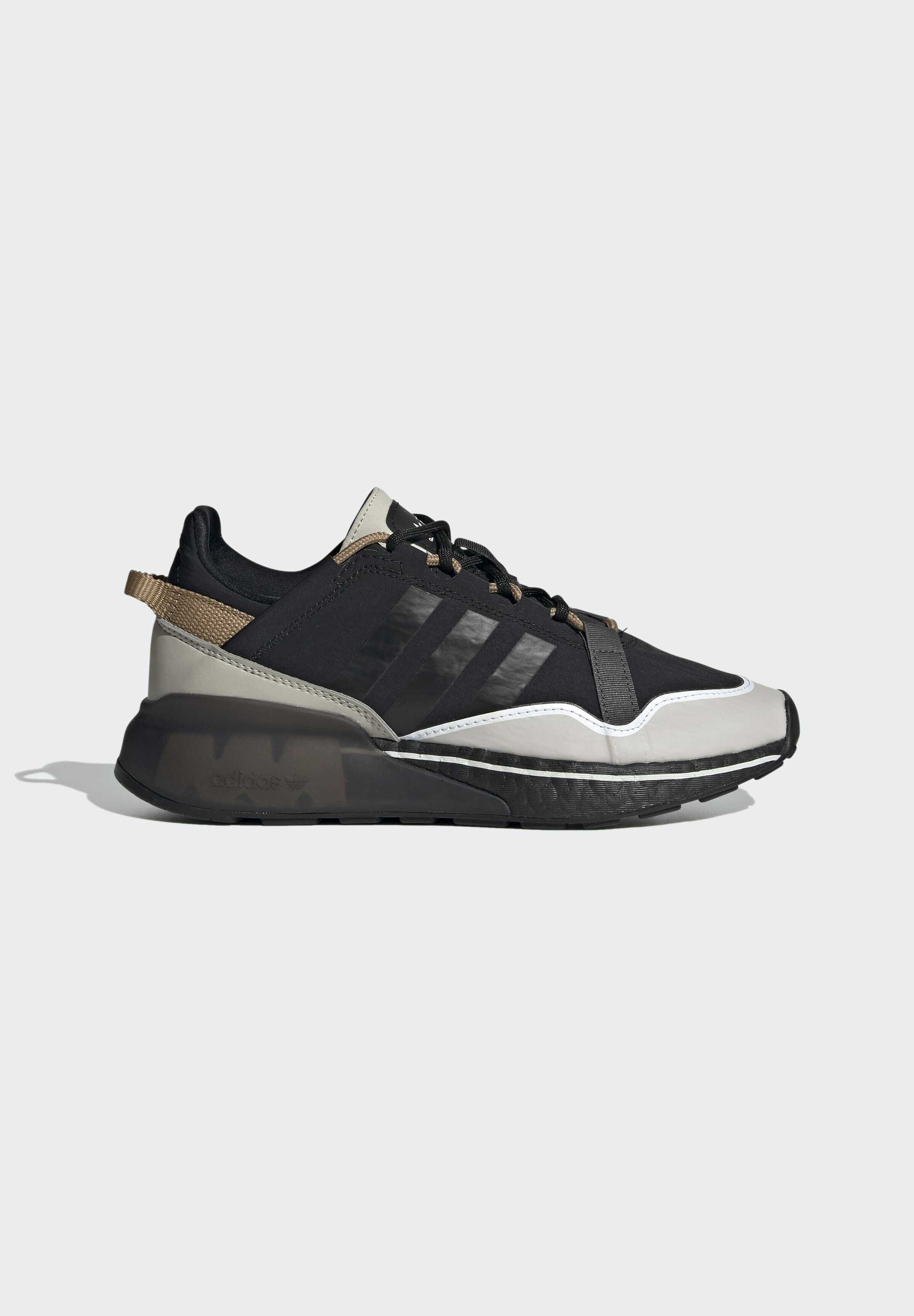 adidas Originals ZX 2K BOOST PURE J - Sneakers laag - black/Zwart -  Zalando.nl