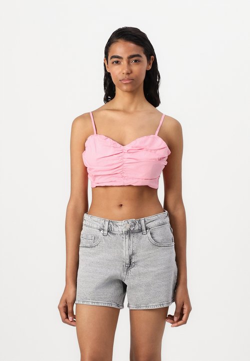 Crop Top Argenté Dos Nu en Lurex | TALLY WEiJL France