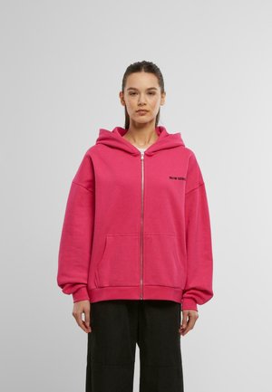 9N1M SENSE ESSENTIAL  - Felpa con zip - hibiskus pink