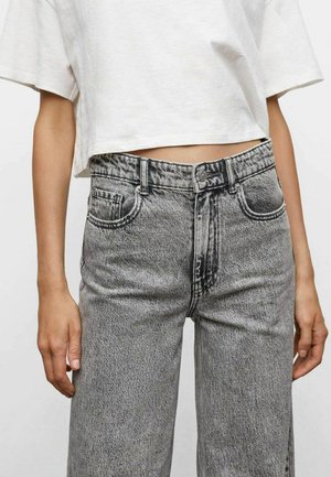 Relaxed fit jeans - grijs denim