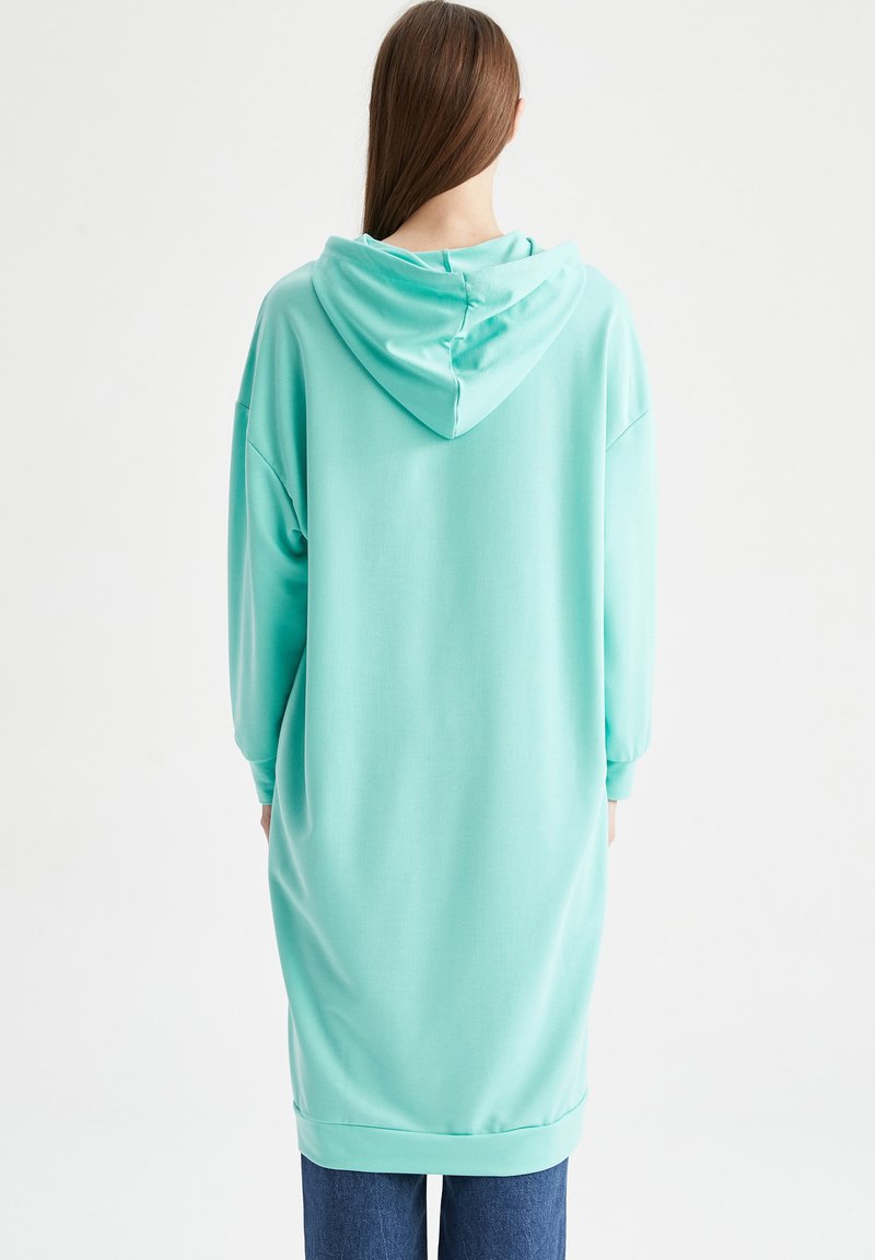 Damen Sweatshirts | DeFacto Kapuzenpullover turquoise/türkis - LO59323 Damen Sweatshirts | DeFacto Kapuzenpullover turquoise/türkis - LO59323
