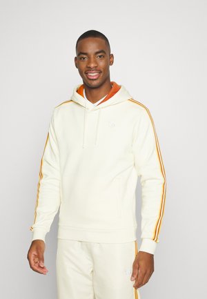 Sergio Tacchini NOSTELLO HOODIE - Kapuzenpullover - buttercream/bombay brown