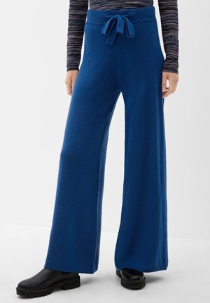 MIT FLARED LEG - Pantalon classique - ozeanblau
