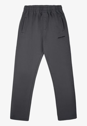 Pegador LOGO WIDE PANTS - Tréningruha alsók - washed anthracite