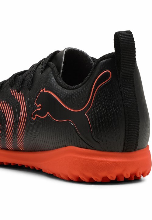 PUMA FUTURE 9 PLAY TT JR UNISEX - Botines de fútbol para césped - black-glowing red-strong gray — photo 4