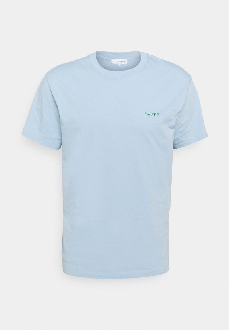 Herren Bekleidung | Maison Labiche TEE POPINCOURT SWIPER UNISEX T-Shirt basic pastel blue/hellblau - RE25765 Herren Bekleidung | Maison Labiche TEE POPINCOURT SWIPER UNISEX T-Shirt basic pastel blue/hellblau - RE25765