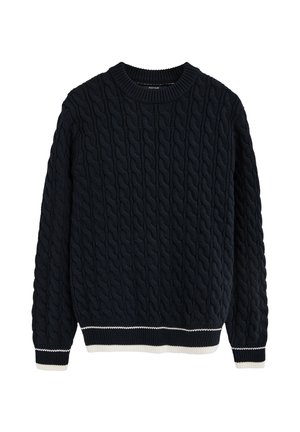Polo Club, PULLOVER MAN NAUTIC PATCH U IO LONG SLEEVE REGULAR FIT - Jersey de punto - navy