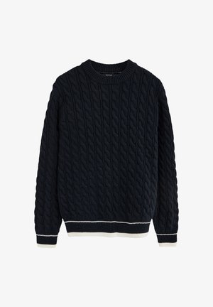 Polo Club, PULLOVER MAN NAUTIC PATCH U IO LONG SLEEVE REGULAR FIT - Jersey de punto - navy