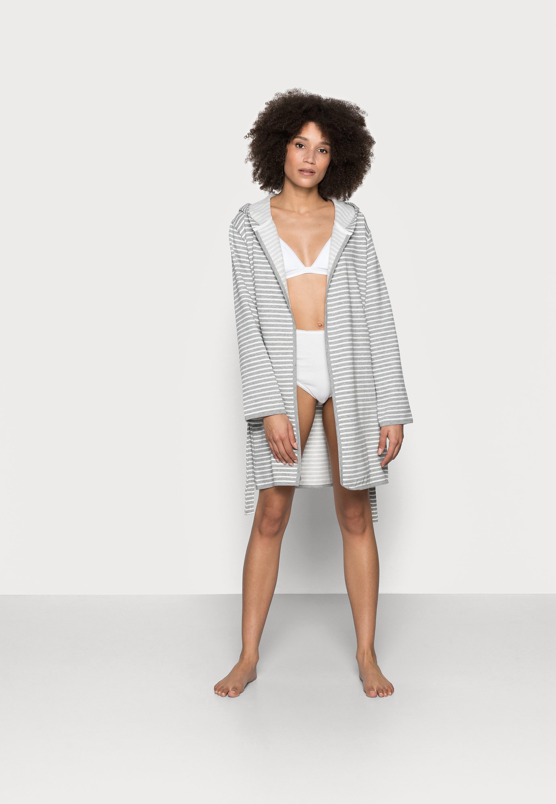 Donna STRIPE FLANNEL BATHROBE - Accappatoio Donna STRIPE FLANNEL BATHROBE - Accappatoio