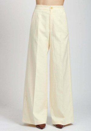 PALAZZO - Pantaloni - cream