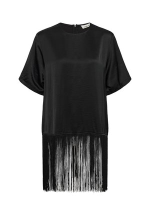 Soaked in Luxury, SLVERONA FRINGE - Camicetta - black