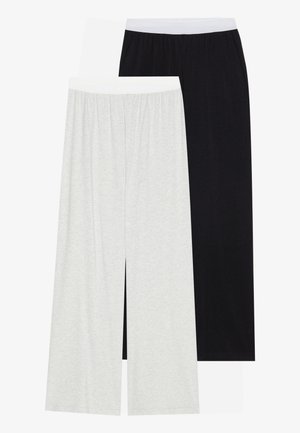 2 PACK - Pižamos apatinė dalis - black/light grey
