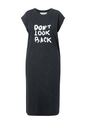 Studio Untold Jerseykjole - mottled anthracite