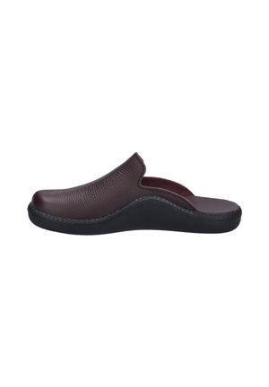 Slip-on sandaler - bordeaux