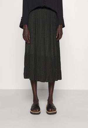 Gonna a pieghe - black