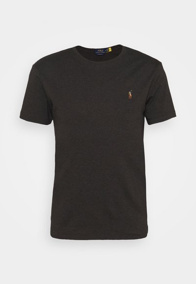 Polo Ralph Lauren CUSTOM SLIM FIT SOFT COTTON T-SHIRT - T-shirt básica - dark charcoal heather