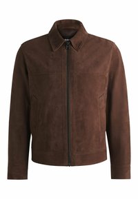 MALBANO - Leather jacket - dark brown