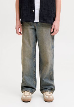 Jack & Jones Junior, gy fit JJIALEX JJNORREBRO SQ 226 LN JNR Junior - Avar lõikega teksad - blue denim pack:2261