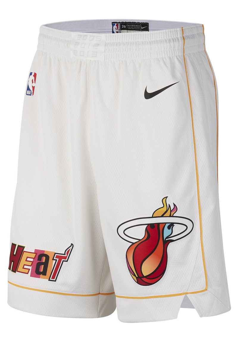 Nike Performance NBA MIAMI HEAT NBA DF CE Sports shorts white/black