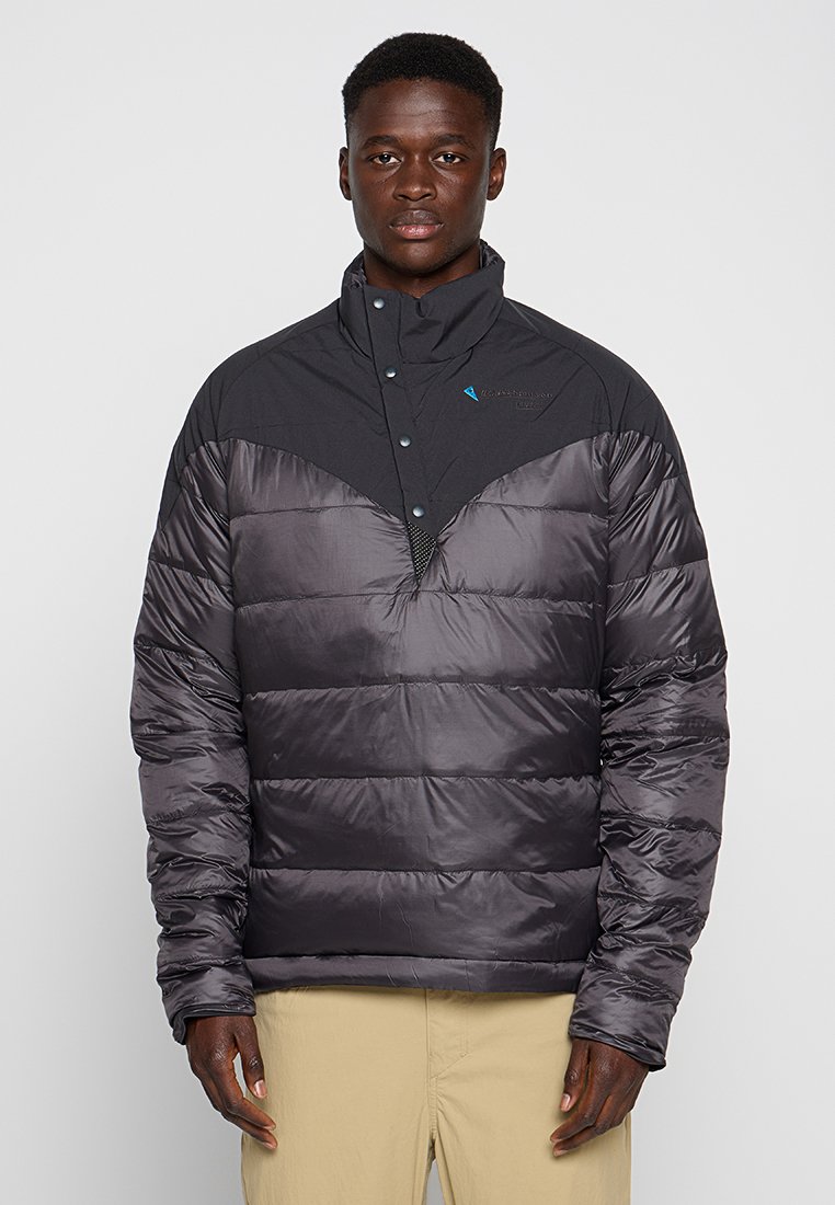 Klättermusen Gewatteerde jas donkergrijs Klättermusen Gewatteerde jas donkergrijs