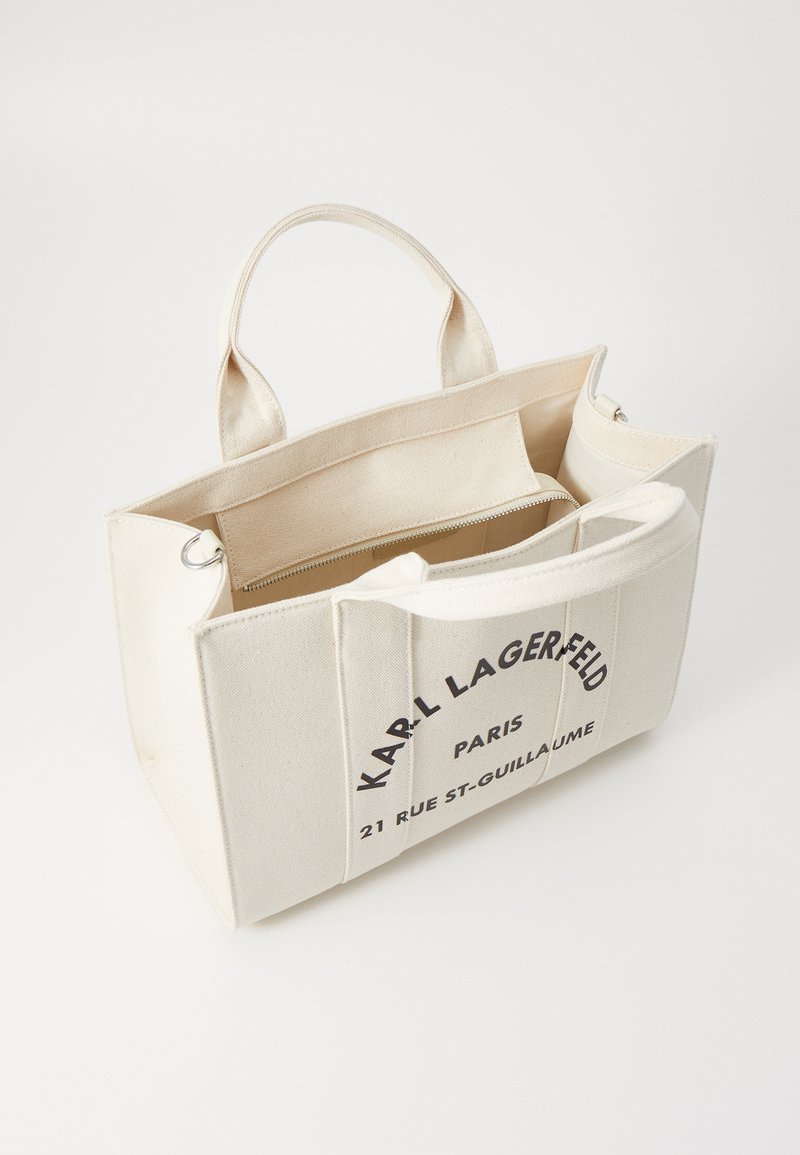 Karl Lagerfeld Rue St Guillaume Canvas Tote Bag KARL LAGERFELD RUE