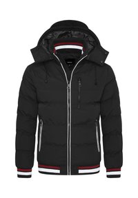 One Redox Winterjacke - black red