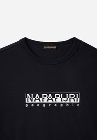 Napapijri S-BOX - Camiseta estampada - blu marine