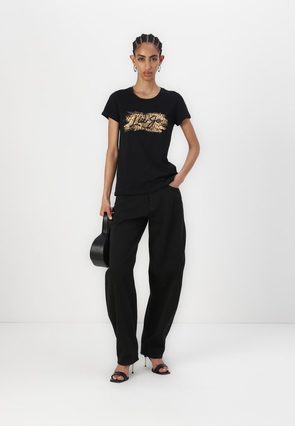 ECS MODA - Print T-shirt - nero3