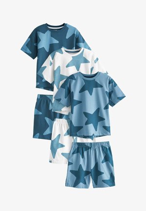 3 PACK REGULAR FIT SET - Set lenjerie de noapte - navy blue white stars