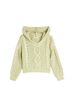 Felpa con cappuccio - green