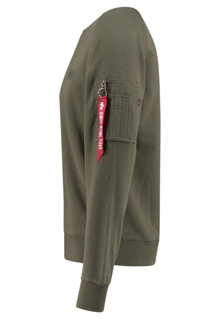 Alpha Industries FIT Sweatshirt khaki/dark green Zalando