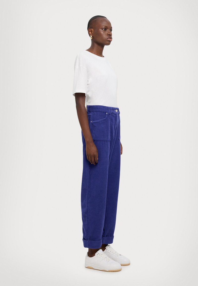 PS Paul Smith WOMENS TROUSERS - Hlače - blue