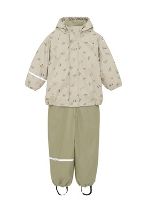 SET-ALL OVER PRINT - Regnjakke / vandafvisende jakker - white pepper