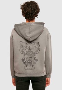 Merchcode THIN LIZZY - LOGO ROCKER  - Hoodie - asphalt