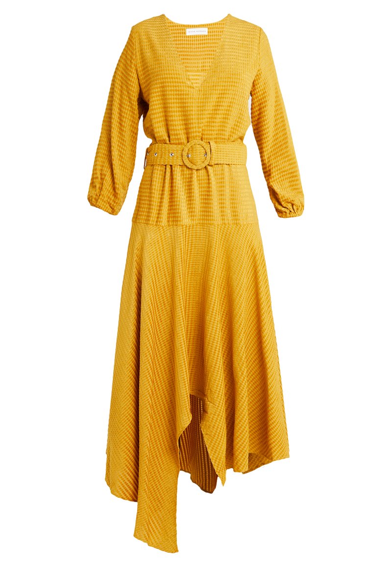 Mykke Hofmann Maxi-jurk geel