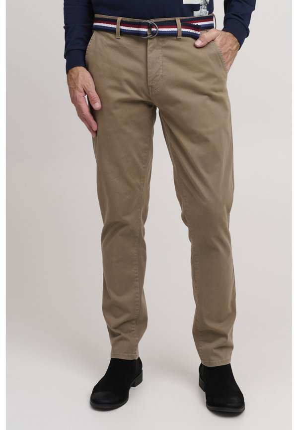 FQRYAN REGULAR FIT - Trousers - brindle