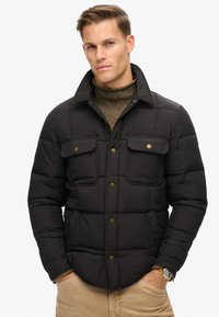 Superdry SURPLUS PADDED  - Jas - jet black