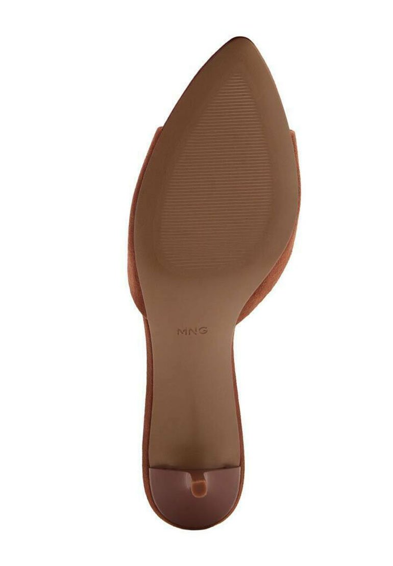 Mango Mules de tacón - brown/marrón - Zalando.es