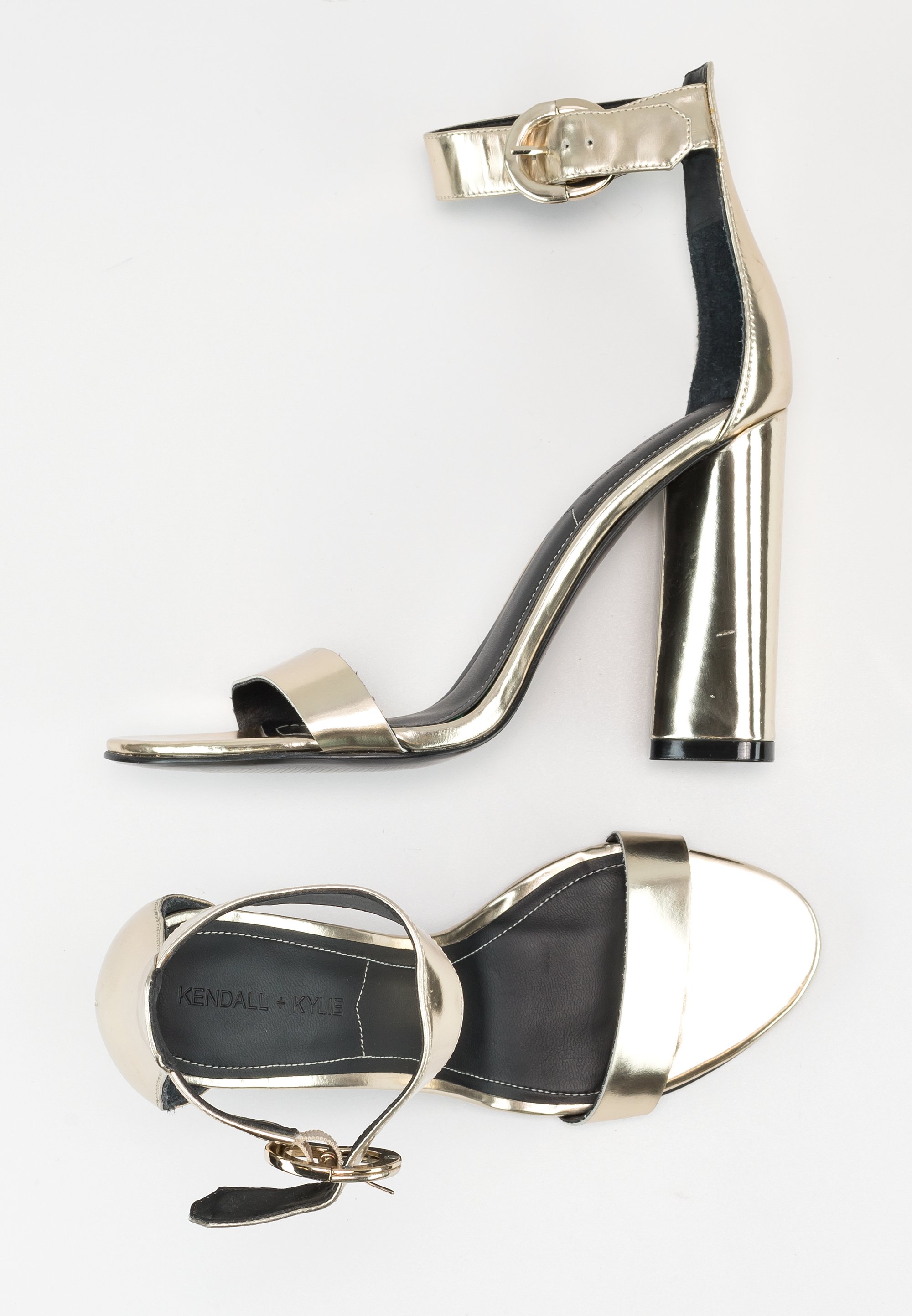 KENDALL KYLIE High heels silver/silver-coloured (Pre-owned