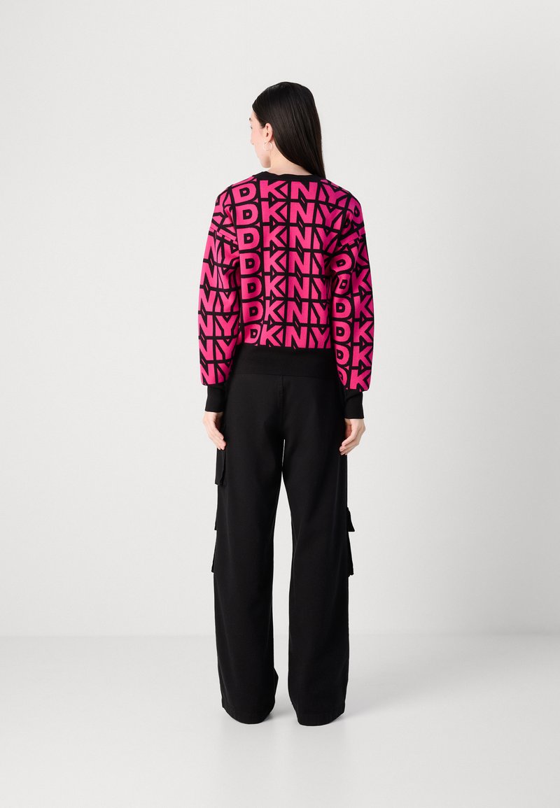 Pull Femme DKNY Urban Haze - Taille M, Marron, Boutonné - Neuf Avec étiquettes (NWT)