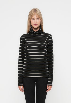 ONLCATERINA LIFE ROLL NECK - Tops ar garām piedurknēm - black