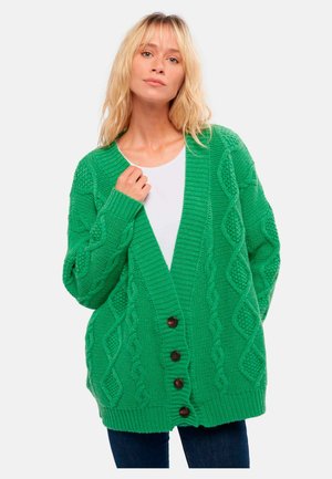 Mahogany VALASKA - Cardigan - basil