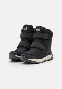 Jack Wolfskin POLAR BEAR TEXAPORE HIGH UNISEX - Botas para la nieve - black/grey