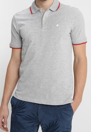 Polo shirt - mottled grey