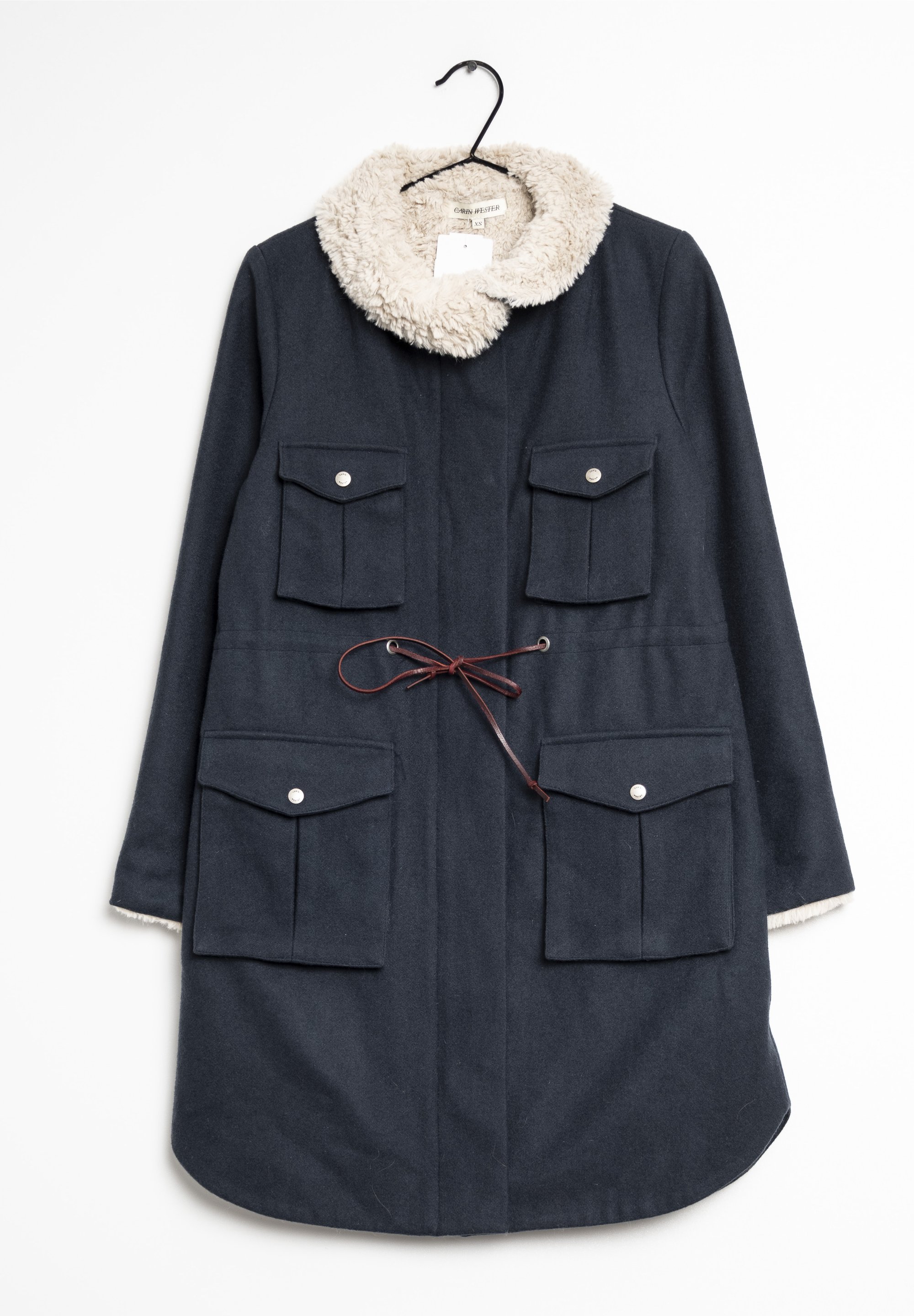 Carin Wester Winter coat - blue - (Pre-owned) - Zalando.ie