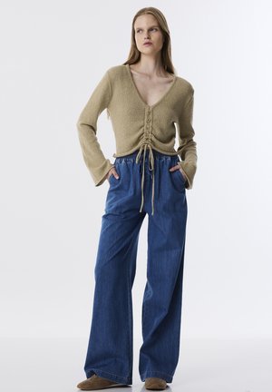 ELASTIC WAIST - Jeans Relaxed Fit - indigo