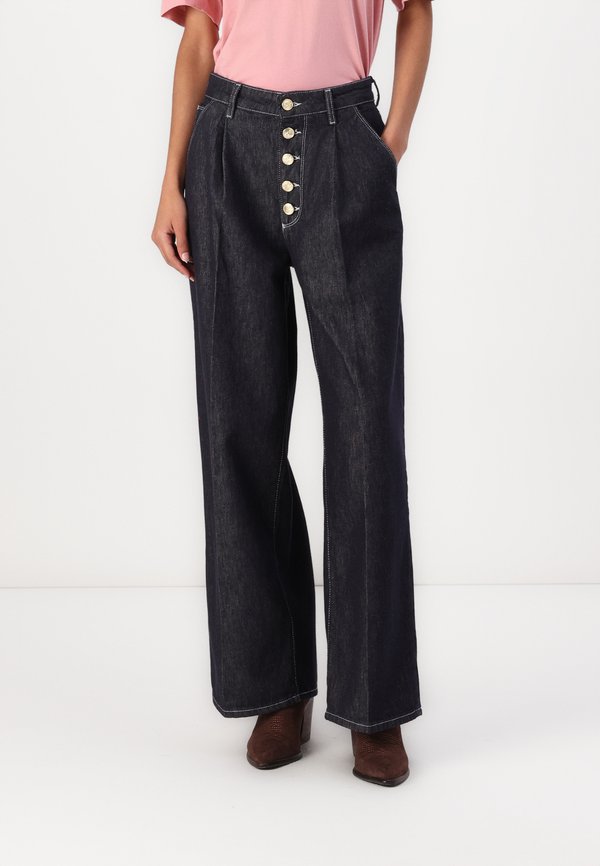 BUTTON PANTS - Wide Leg