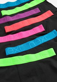 Next 7 PACK STANDARD - Nadrág - black fluro waistband