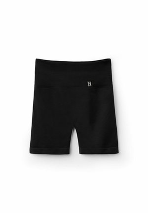 Calzedonia SCRUNCH SEAMLESS - Short - schwarz black