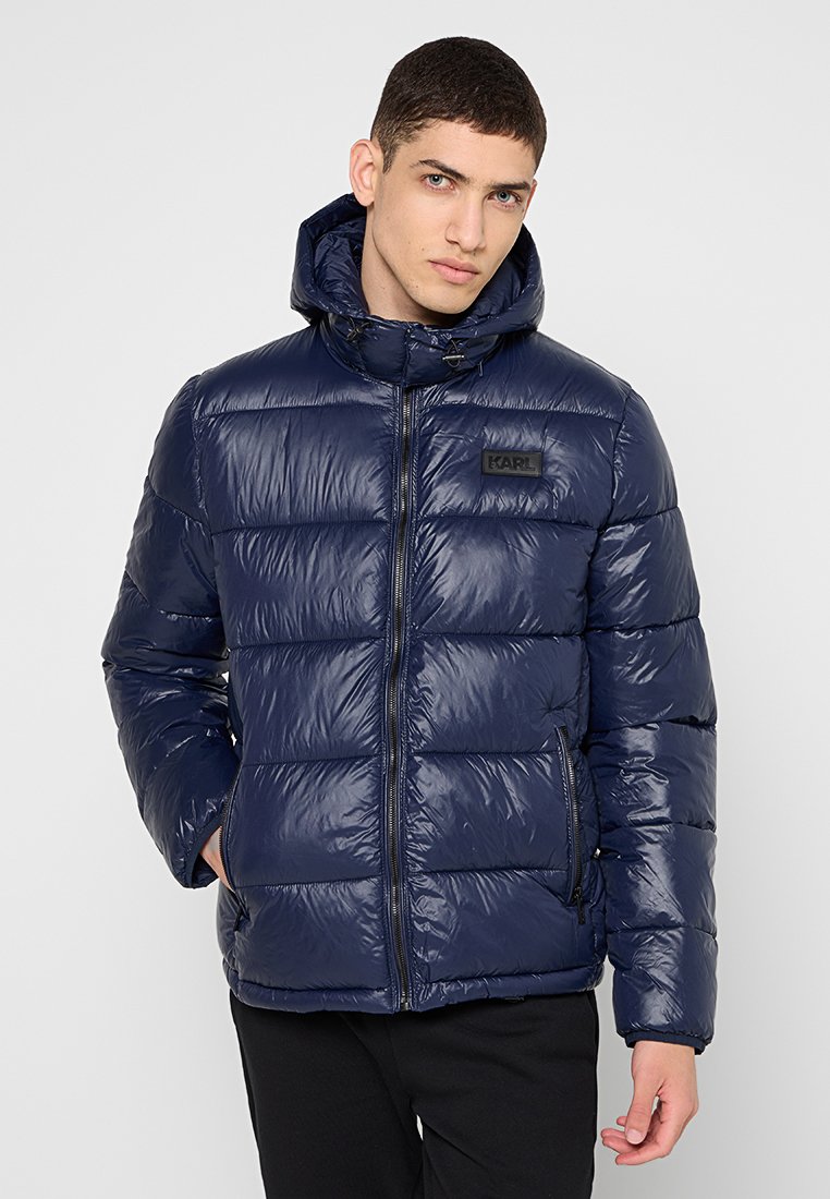 Karl Lagerfeld Winterjas donkerblauw